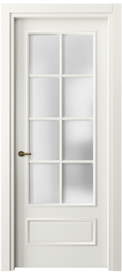 Дверь межкомнатная Paris 8112 Матовый жемчужный Сатинированное стекло Гладкий наличник МЖМ Цена 61599 ₽ Наличники уже входят в базовый комплект. Фабрика дверей Волховец 8 (800) 551 43 19 Межкомнатная дверь Paris 8112 Матовый жемчужный Сатинированное стекло Цена 61599 ₽| Volhovec