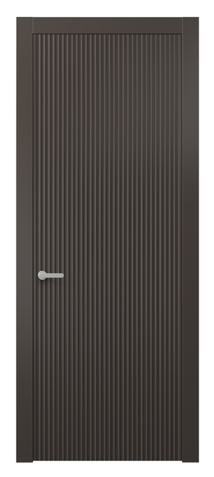 Дверь межкомнатная Alba 8641 Матовый антрацит Гладкий компланарный наличник МАН Цена 38399 ₽ Наличники уже входят в базовый комплект. Фабрика дверей Волховец 8 (800) 551 43 19 Межкомнатная дверь Alba 8641 Матовый антрацит Цена 38399 ₽ | Volhovec