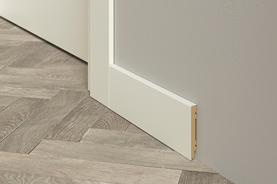 Плинтус Плоский 75 мм