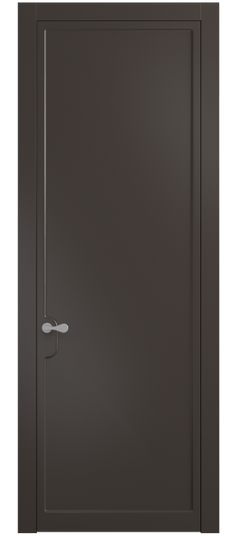 Межкомнатная дверь 7501 МАН. Цвет Матовый антрацит. Материал Гладкая эмаль. Коллекция Softform. Фото. Дверь межкомнатная 7501 МАН. Цвет Матовый антрацит. Материал Гладкая эмаль. Коллекция Softform. Картинка.