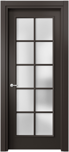 Межкомнатная дверь 8102 МАН САТ. Цвет Матовый антрацит. Материал Гладкая эмаль. Коллекция Paris. Фото. Дверь межкомнатная 8102 МАН САТ. Цвет Матовый антрацит. Материал Гладкая эмаль. Коллекция Paris. Картинка.