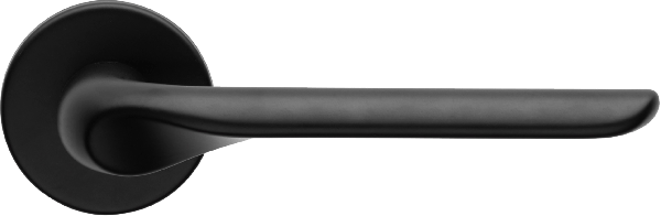 Ручки для дверей Ручка дверная Чоп. Цвет Чёрный. Коллекция Чоп. Картинка.
